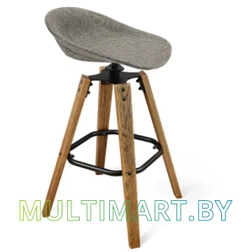 Стул Sheffilton SHT-ST19-SF1/S93 (коричневый сахар/браш.коричневый/чёрный муар)